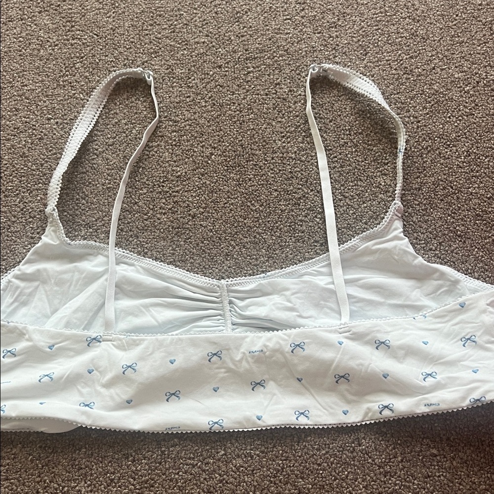 SKIMS Fits Everybody Picot Skimpy Scoop Bralette size 4X - Picture 4 of 6